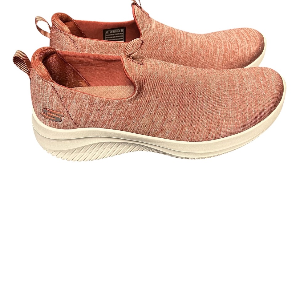 Skechers Ultra Flex 3.0 Rose Heathered Slip On Walking Shoes 149866 Womens 6.5 - Picture 3 of 9